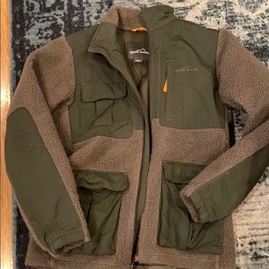 Eddie Bauer Sherpa Patch Pocket Fleece Jacket M